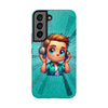 Fun Illustration Tough Phone Cases for Music Lovers