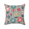 Cute Floral Decorative Pillow - Cozy Home Accessory