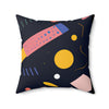 Modern Geometric Decorative Pillow - Abstract Design