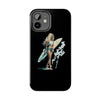 Stylish Beach Vibe Tough Phone Case with Surfing Design