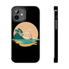 Tough Phone Case - Serene Sailing Sunset Design