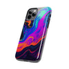 Vibrant Abstract Tough Phone Cases - Shockproof Protection with Colorful Design