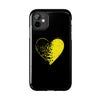 Bold Heart Tough Phone Case - Durable & Stylish Protection for Your Device