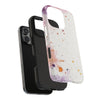 Artistic Tough Phone Cases - Vibrant Watercolor Splash Design