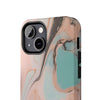 Artistic Marble Tough Phone Case - Stylish & Durable Protection