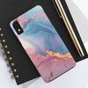 Elegant Marble Design Tough Phone Case - Stylish & Durable Protective Cover