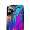 Vibrant Abstract Tough Phone Cases - Shockproof Protection with Colorful Design