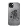 Stylish Tough Phone Cases with Artful Line Drawing - Perfect Gift for Teens and Young Adults