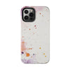 Artistic Tough Phone Cases - Vibrant Watercolor Splash Design