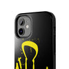 Tough Phone Cases - Durable Protection with Edgy Yellow Design