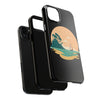 Tough Phone Case - Serene Sailing Sunset Design