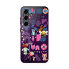 Whimsical Tough Phone Case - Colorful Animal and Floral Design