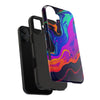 Vibrant Abstract Tough Phone Cases - Shockproof Protection with Colorful Design