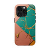 Stylish Tough Phone Cases with Elegant Geometric Design