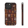 Colorful Animal-Inspired Tough Phone Case - Durable Protection for Animal Lovers