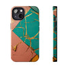 Stylish Tough Phone Cases with Elegant Geometric Design