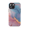 Elegant Marble Design Tough Phone Case - Stylish & Durable Protective Cover