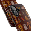 Colorful Animal-Inspired Tough Phone Case - Durable Protection for Animal Lovers