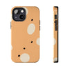 Abstract Polka Dot Tough Phone Case - Durable Protective Cover for Stylish Communication