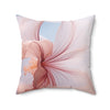 Blossoming Floral Square Pillow - Soft Home Decor Cushion for Relaxation & Comfort