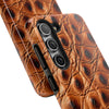 Luxury Crocodile Texture Tough Phone Case