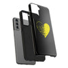 Bold Heart Tough Phone Case - Durable & Stylish Protection for Your Device