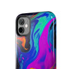 Vibrant Abstract Tough Phone Cases - Shockproof Protection with Colorful Design