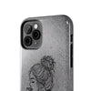 Stylish Tough Phone Cases with Artful Line Drawing - Perfect Gift for Teens and Young Adults