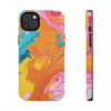 Vibrant Abstract Tough Phone Case | Colorful Protective Cover for Trendsetters