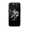 Stylish Beach Vibe Tough Phone Case with Surfing Design