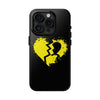 Broken Heart Tough Phone Case - Durable Design for Trendsetters