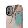 Artistic Marble Tough Phone Case - Stylish & Durable Protection