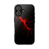 Stylish Tough Phone Case with Lightning Design - Durable Protection for Adventurers