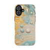 Artistic Marble Tough Phone Case - Stylish and Durable Protection