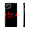 Bold Red Flames Tough Phone Case - Durable Protection for Adventurers