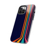 Retro Rainbow Tough Phone Case - Durable Protection for Your Device