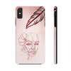 Artistic Tough Phone Case - Abstract Floral Design