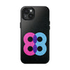 Bold Number 88 Tough Phone Case - Durable Protection with Vibrant Design