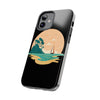 Tough Phone Case - Serene Sailing Sunset Design