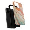 Artistic Tough Phone Cases – Colorful Abstract Marble Design