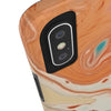 Artistic Tough Phone Cases – Colorful Abstract Marble Design