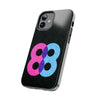 Bold Number 88 Tough Phone Case - Durable Protection with Vibrant Design