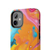 Vibrant Abstract Tough Phone Case | Colorful Protective Cover for Trendsetters