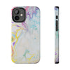 Colorful Marble Tough Phone Case - Durable and Stylish Protection