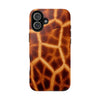 Animal Print Tough Phone Case - Giraffe Inspired Design