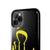 Tough Phone Cases - Durable Protection with Edgy Yellow Design