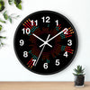 Modern Vibrant Wall Clock - Colorful Digital Design for Stylish Homes