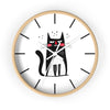 Whimsical Cat Wall Clock - Charming Home Decor for Cat Lovers