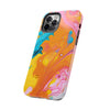 Vibrant Abstract Tough Phone Case | Colorful Protective Cover for Trendsetters