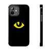 Mystic Eye Tough Phone Case - Durable Black Protector for Trendsetters